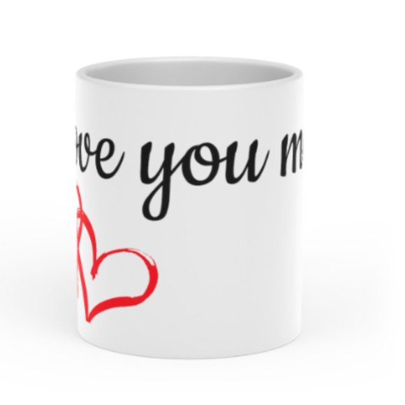 "I love you more" mug - Picture 2 of 4